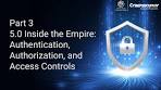Part 3 - 5.0 Inside the Empire - Authentication, Authorization ...