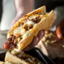 New York Hotdog Mit Sauerkraut Rezept Chili Hotdogs Rezepte Fingerfood