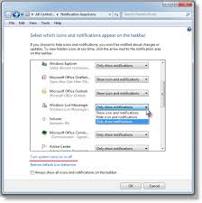 Guided Help Customize The Notification Area In Windows 7