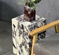 Amazon.com: Luxury Marble Side Table,Square End Table for ...