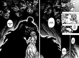 The main difference between the two is the art style with berserk having a more realistic style and übel blatt having a style that's more typical of most manga out there. What Part Of The Manga Is This From I Remember Seeing It And My Friend Is Giving Me A Poster Of This So I D Like Context Berserk