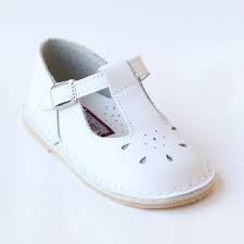 L Amour Girls White T Strap Leather Mary Janes Girls Shoes Leather Mary Janes Toddler Shoes