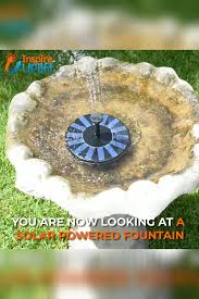 Solar Garden Fountain Video Video Brunnen Garten Gartenbrunnen Garten