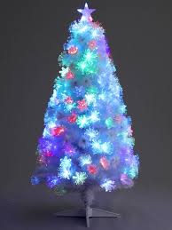 Fibre optic christmas tree white green led lights xmas multicoloured. Festive 5ft White Fibre Optic Christmas Tree With Star Topper Very Co Uk