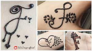 Check spelling or type a new query. New F Letter Mehndi Tattoos Requested Video Faardesignofficial Youtube