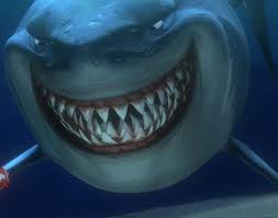 Nemo is abducted by a boat and netted up and sent to a dentist's office in sydney. Finding Nemo Bruce Lasopaswim