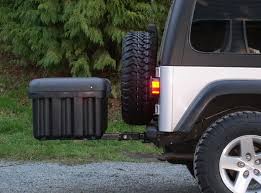 Hitch Mount Cargo Carrier On Tj Hitch Mounted Cargo Carrier Cargo Carrier Hitch Cargo Carrier