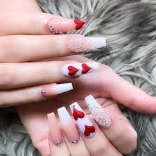 40 New Acrylics Long Coffin Nails Ideas Fashion 2d Nail Designs Valentines Valentine S Day Nail Designs Coffin Nails Long Get gorgeous nails with this coffin nails tutorial. nail designs valentines