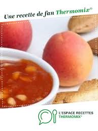 Confiture D Abricots Et Leurs Amandes Recette Confiture Abricot Thermomix Recette Recette