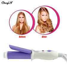 Portable Hair Styling Tools Mini Hair Curlers Pink Curling Tongs Iron Hair Roller Mini Diy Hairstyler Curl Beauty Machine H Hair Curlers Ceramic Hair Hair Iron