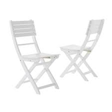 Positano Set Of 2 Acacia Wood Foldable Dining Chairs White Finish Christopher Knight Home White Dining Chairs Dining Chairs Folding Dining Chairs