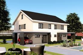 Finesse 110 Von Favorit Massivhaus Fertighaus De Doppelhaus Finesse 110 Von Favorit Massivhaus Fer In 2020 House Paint Exterior Modern Architecture House Styles