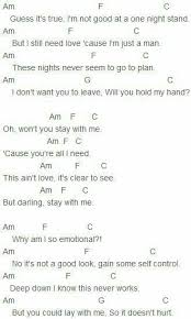 Stay With Me Sam Smith Ukulele Chords Songs Ukulele Songs Music Chords