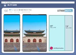 ▲ 세계 최초의 롤러블 올레드 tv 'lg 시그니처 올레드 tv r'로 수상한 주요 ces 어워드 상패를들고 oled이기에 가능한 디스플레이 롤러블(rollable) 기술. 1gd47 K3uoftm