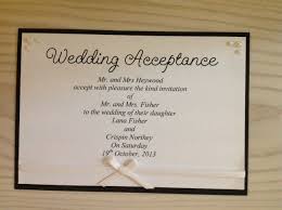Wedding Acceptance Handmade Pearls And Bows Rsvp Wedding Acceptance Card Wedding Cards Handmade Wedding Cards