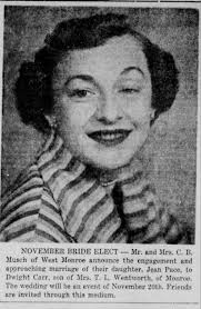 Jean Pace Musch is the daughter of Cornelius Bud Musch and Beth Pace Butler  Musch