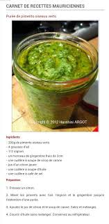 Piment A La Mauricienne Recette Mauricienne Cuisine Mauricienne Cuisine Exotique