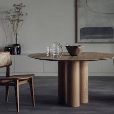 Left hand navigationskip to search results. Houz Mobel Interiorbutikk On Instagram The Hommage Grande Dining Table Is Made Of Massive Oak Letting The Round Circle Shape Dining Table Table Home Decor