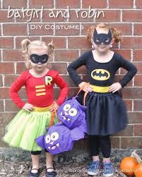 Diy Batgirl And Robin Girl Costumes Robin Girl Costume Batgirl Costume Kids Kids Costumes Girls
