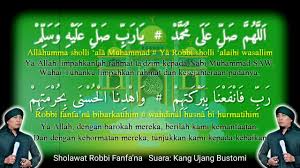 Ya allah, tetapkanlah limpahan rahmat kepada nabi. Allahumma Sholli Ala Muhammad Ya Robbi Sholli Alaihi Wasallim Robbi Fanfa Na Bibarkatihim