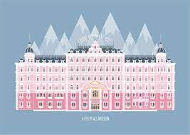 The Grand Budapest Hotel Wes Anderson Print Etsy Grand Budapest Hotel Budapest Hotel Grand Budapest