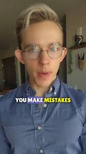 You make mistakes; mistakes don't make you, and the full realization of  this actually causes you to be less likely to experience the pain of  mistakes in the future., I call this the Mistake Paradox: ...