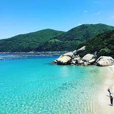 本当に今日はきれいな海でした 6月11日にあるウミノフォトフェスの準備をお手伝いしに 柏島に行きました o 高知でこの海に会えますよ きてきて 大月町 地域おこし協力隊 高知県 柏島 ウミノフォトフェス 柏島 高知 観光 絶景