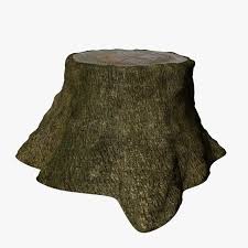 Tree Stump 3d Models And Textures Miniature Painting 3d Model Model