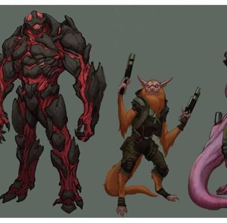 Alien Outlaws part two! I had so much fun, creating this tutorial series. I  designed over 20 aliens. Loved teaching, totally miss it. Alien Outlaws  part one and two cover all the