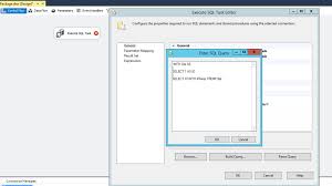 Temp Table Not Able To Be Recognized In Ssis Package