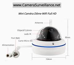 Shop from the world's largest selection and best deals for dome home security cameras. Mini Camera Dome Wifi Pour L Exterieur Et L Interieur