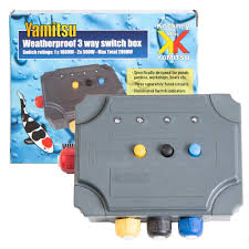 How many koi can i keep in my pond? Kockney Koiyamitsu Weatherproof Switch Boxes Pond From Pond Planet Ltd Uk