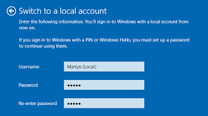 Feb 08, 2019 · migrate from a microsoft to a local user account. How To Use Windows 10 Without A Microsoft Account