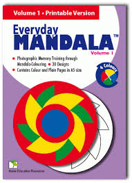Everyday Mandala For Children Fun Worksheets For Kids Mandala Photographic Memory Training