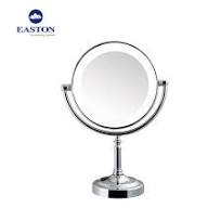 Hotel Wall Mounted Round Make-up Mirror with LED Light ...
