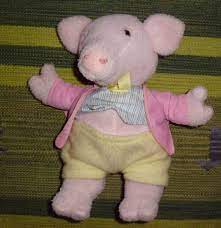 Eden Toys Vintage Beatrix Potter Pigling Bland Pig Plush Stuffed Animal Doll 13 Eden Pig Plush Animal Dolls Plush Stuffed Animals