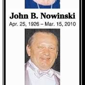 Nowinski Family Obituaries
