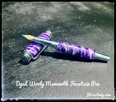 Image result for mammoth bone inlay fountain pen