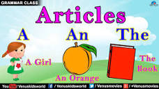 Grammar Class ~ Articles (Examples) - YouTube