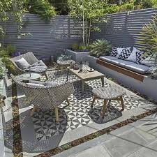 Private Small Garden Design Ideas For This Small South London Courtyard Garden Evolved From The Client In 2020 Garden Seating Outdoor Flooring Small Garden Inspiration