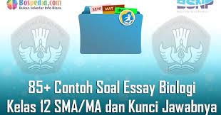 Maybe you would like to learn more about one of these? Lengkap 85 Contoh Soal Essay Biologi Kelas 12 Sma Ma Dan Kunci Jawabnya Terbaru Bospedia