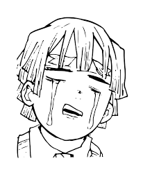 Demon slayer coloring pages are a fun way for kids of all ages, adults to develop creativity, concentration, fine motor skills, and color recognition. Printable Zenitsu Agatsuma Coloring Pages Anime Coloring Pages