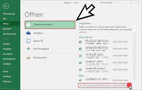 Wie schnell kann das passieren das der computer oder das programm excel abstürzt. Nicht Gespeicherte Excel Dateien Einfach Wiederherstellen Dateien Excel Restore Wiederherstellung Windows Faq