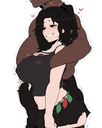 Ugly bald cartoon characters