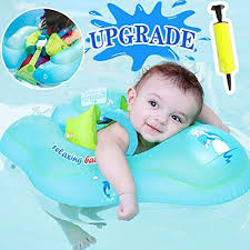 Camlinbo Anti Slip Crotch Baby Swimming Float Ring Baby Spring Floats Swim Trainer Newborn Baby Kid In 2020 Baby Swim Float Swimming Pool Accessories Baby Swimming