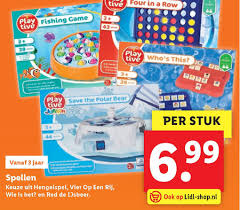 Kinderspelletje Folder Aanbieding Bij Lidl Details