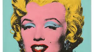 Andy Warhol's 'Shot Sage Blue Marilyn' sets new auction record