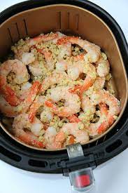 Air Fryer Parmesan Shrimp Simple And Flavorful Garlic And Parmesan Air Fried Shrimp Ready In 1 Air Fryer Recipes Healthy Air Frier Recipes Air Fryer Recipes