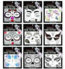 Interior style to transform your home. 0500 Facial Temporary Tattoos Fright Night Temporary Face Tattoo Body Art Chain Transfer Tattoos Temporary Stickers 9 Styles From Kingjshop 3 56 Dhgate Com