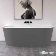 Tellkamp arte badewanne tellkamp design. Tellkamp Solitar Wall Vorwand Badewanne Mit Verkleidung Weiss Matt Schurze Zement Matt Ohne Fullfunktion 0100 255 00 A Crwmcm Wanne Badewanne Baden